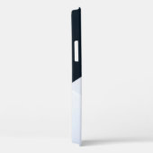 Witte, zwarte en grijze illustratie Case-Mate iPhone case (Achterkant / Rechts)