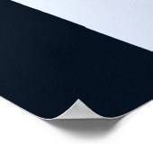 Witte, zwarte en grijze illustratie poster (Hoek)