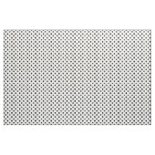 Witte Zwarte Polka Dots Textiel Stof (Yard (91,4 cm))
