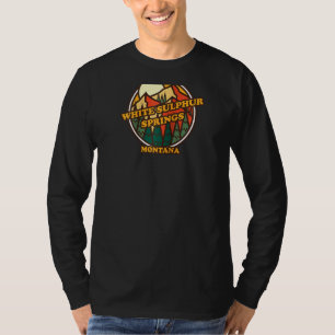 witte zwavelbronnen Montana Mountain Hik T-shirt