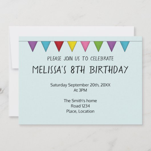 Witte Zwitserse Duitse herder hond kleurrijke verj Kaart (Achterkant)