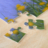 Witte Zwitserse Schaapherder Puzzels. Legpuzzel (Zijkant)