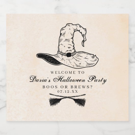  witteetiket bier etiket (Enkel label)