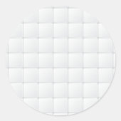 Wittegel Ronde Sticker (Voorkant)