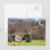 Witten Berger-Denkmal Wasserkraftwerk Briefkaart (Voorkant / Achterkant)