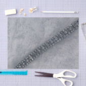 Witter namaakbont en diamanten tissuepapier (Craft)