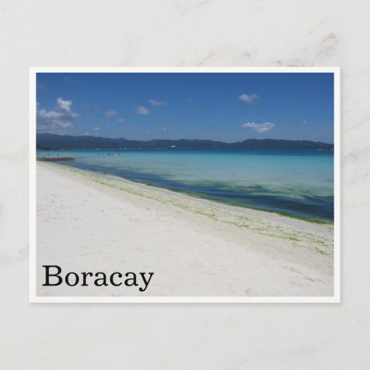 wittestrandboracay briefkaart (Voorkant)