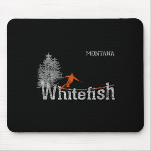 Wittevis Montana Vintage Skiën uit de Jaren 80 Sti Muismat
