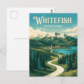 Wittevis USA Briefkaart (Voorkant / Achterkant)