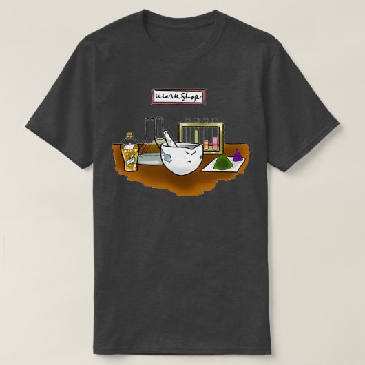 Wittewerkstelling T-shirt (Design voorkant)