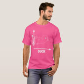 Wittgenstein Eend Konijn Optische Illusie Crazy Ph T-shirt (Voorkant volledig)