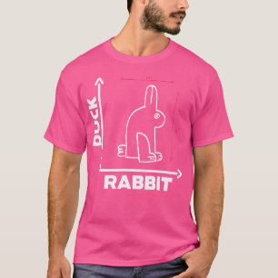 Wittgensteins Konijnendje Illusie Wiskunde Geek Ph T-shirt