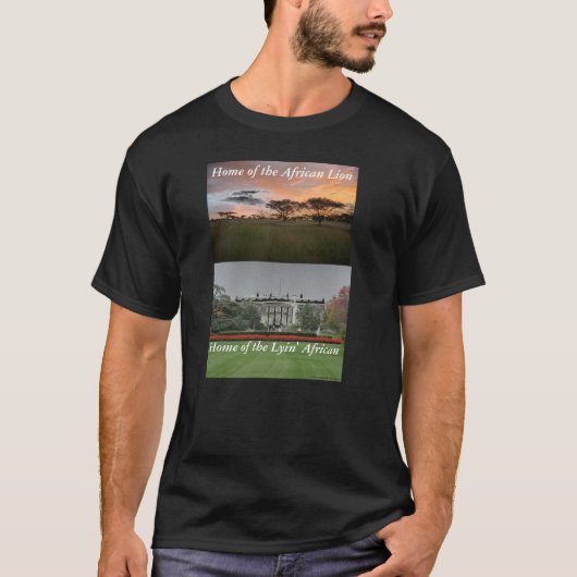 Witthuis, Serengeti, Sunset_Mbalageti, Home o... T-shirt (Voorkant)