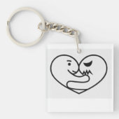Wittle Love Dinosaurs Sleutelhanger (Voorkant)