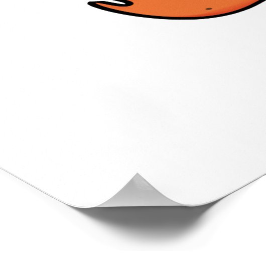 Wittle Wizard Funny Lizard Pun Poster (Hoek)