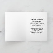 Witty 37ste verjaardag Kaart (Binnen)