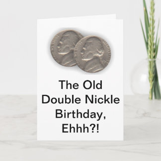 Witty 55ste verjaardag Kaart