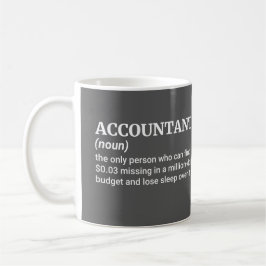 Witty Accounting Definition – Ideaal cadeau voor C Koffiemok
