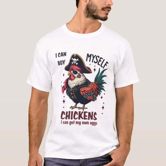 Witty Animal Quotes T-shirt (Voorkant)