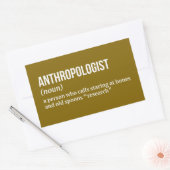 Witty Anthropologist Sticker (Envelop)