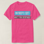 Witty Anthropology s 1 T-shirt (Design voorkant)