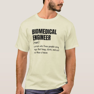Witty Biomedical Engineer Definition T-shirt