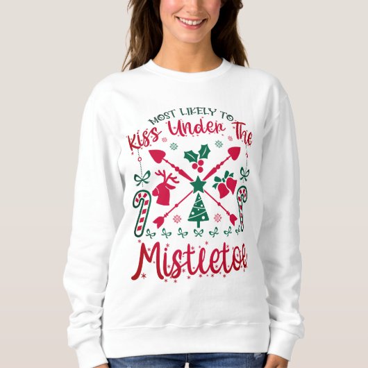 Witty Christmas T-shirt voor een feestelijke bijee (Voorkant)