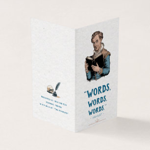 Witty College Afstuderen Hamlet Quote Kaart