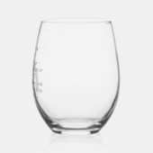 Witty Comebacks Wijn Quote Zwart Kat Wijnglas Zonder Voet (Links)