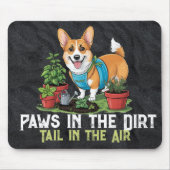Witty Corgi Mousepad Muismat (Voorkant)