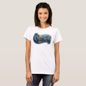 Witty Gold CALIFORNIA Statement T-shirt (Voorkant volledig)