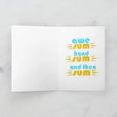 witty Happy birthday wish to son in law Kaart (Binnen)