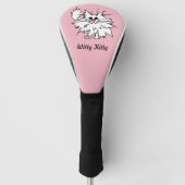 Witty Kat Golf Driver Hoesje Golfheadcover (Voorkant)