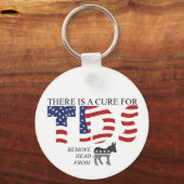 Witty Key Fob: Politieke humor onderweg! Sleutelhanger (Voorkant)