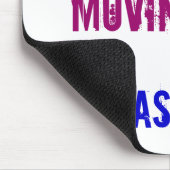 Witty Last Minute Procrastinator Typografie Muismat (Hoek)