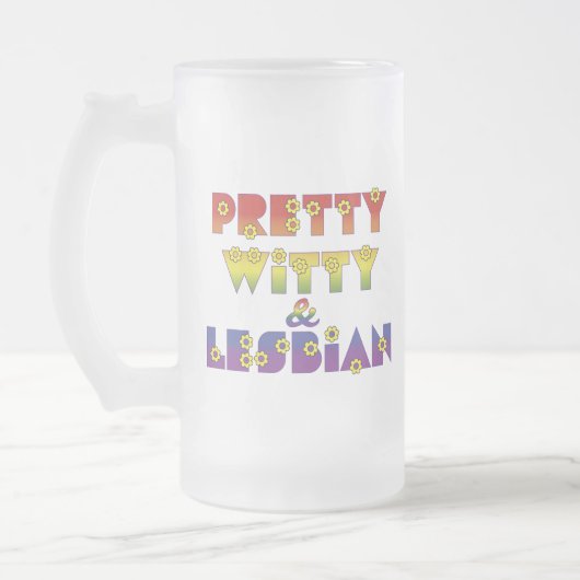 Witty Lesbian Matglas Bierpul (Links)