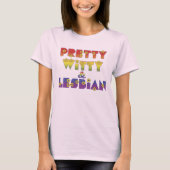 Witty Lesbian T-shirt (Voorkant)