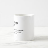 Witty Marketing Manager Definitie Koffiemok (Center)