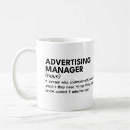 Witty Marketing Manager Definitie Koffiemok