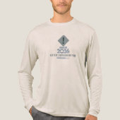 Witty New Year Resolution Raglan Tee Tri-Blend Shirt (Voorkant volledig)