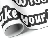 witty relationship quote gift heart riding bike cadeaupapier (Rol Hoek)