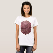 Witty Roze LOS ANGELES Custom T-shirt (Voorkant volledig)