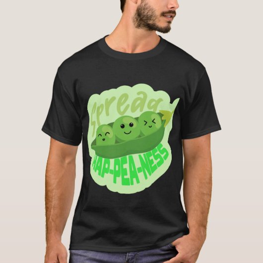 Witty Shirt Spread Hap-pea-ness (Voorkant)