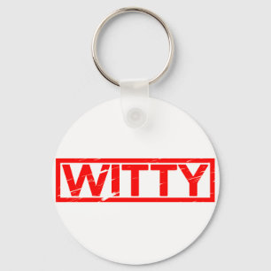 Witty Stamp Sleutelhanger