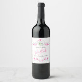 Witty Valentijnsdag Wine Gifts Wijn Etiket (Voorkant)