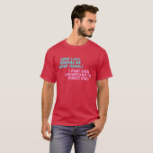 Witty Wordplay Wonderland T-shirt (Voorkant volledig)