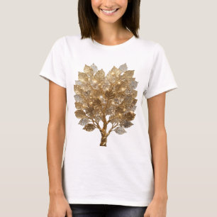 Witty Zilveren Gouden Levensboom Shirt Ontwerp