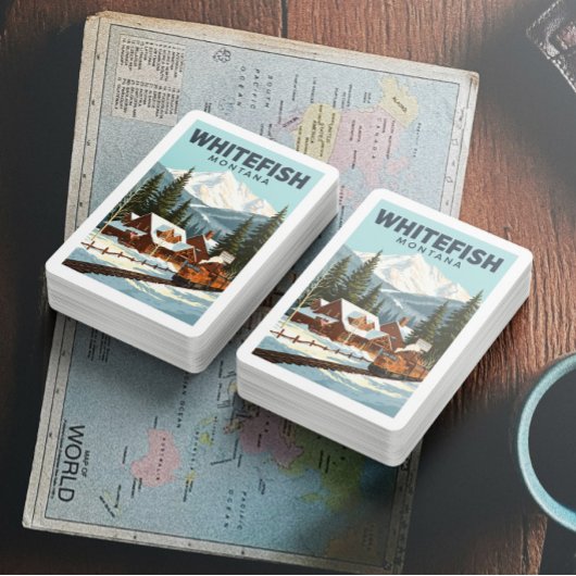  witvis Montana Pokerkaarten