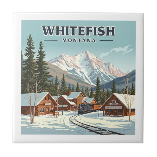  witvis Montana Tegeltje (Voorkant)