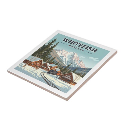  witvis Montana Tegeltje (Zijkant)